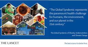 The Global Syndemic represents the paramount health challenge for humans, the environment, and our planet in the 21st century.